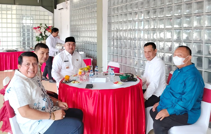 Menghadiri Undangan Peresmian Gedung Serbaguna dan gedung Workshop pada UPT BLK Kabupaten Bogor.